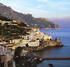 Amalfi, au bord de mer