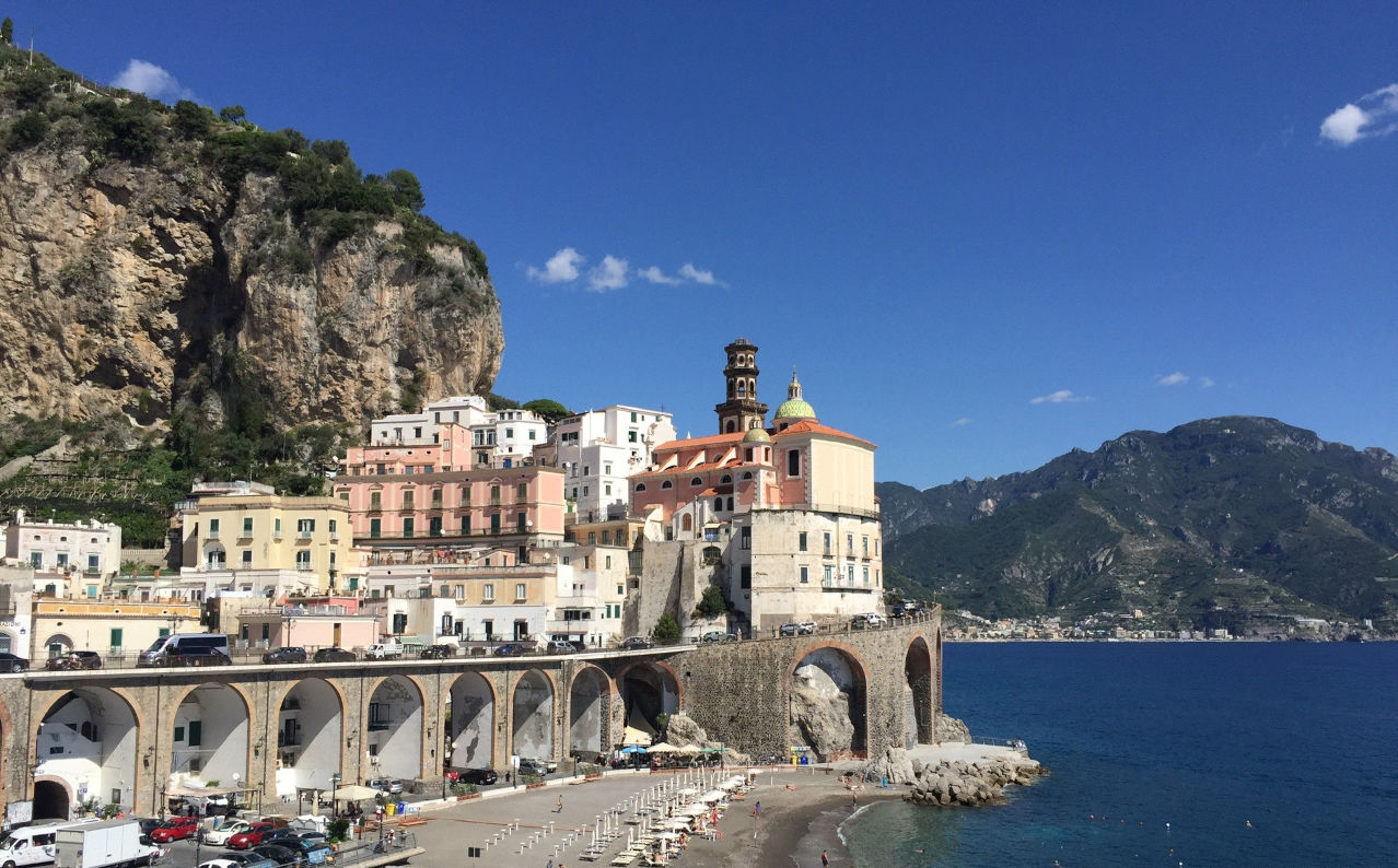 Une vue de Atrani