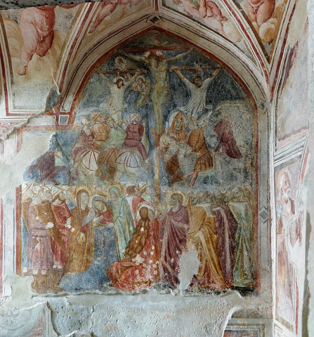 Amalfi, cloitre du paradis, fresque